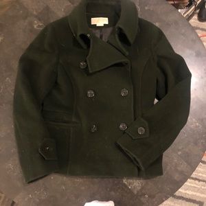 Michael Kors 100% wool pea coat